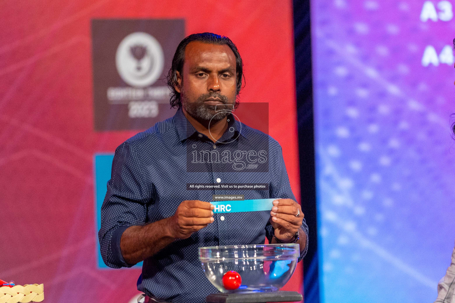 Draw ceremony of Club Maldives 2023 was held on Thursday, 6th July 2023 at PSM Studio in Male', Maldives.  Photos: Ismail Thoriq / images.mv