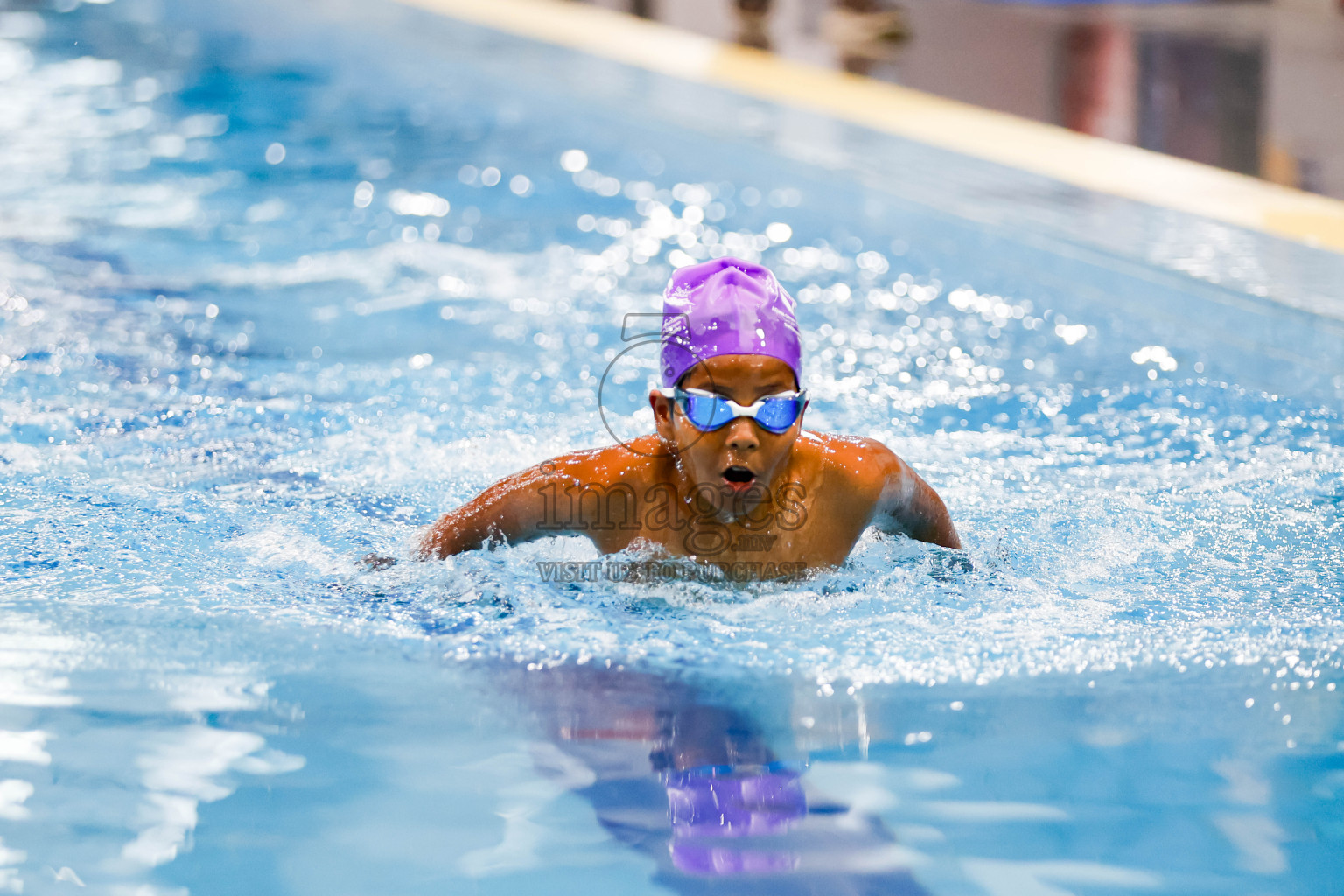 Day 1 of BML 6th National Kids Swimming Kids Festival 2025 held in Hulhumale', Maldives on Monday, 3rd November 2024. Photos: Hassan Simah / images.mv