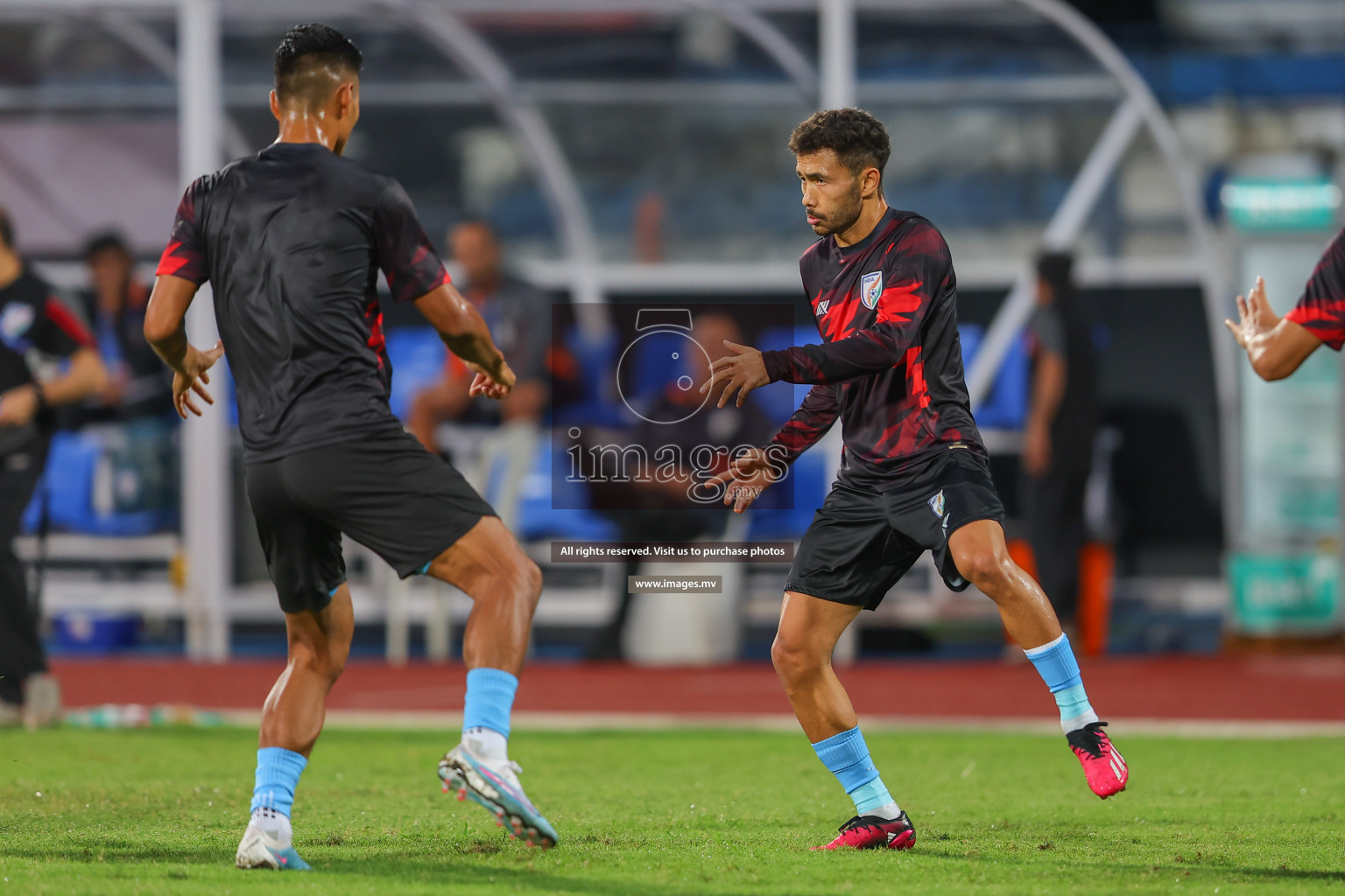 India vs Kuwait in SAFF Championship 2023 held in Sree Kanteerava Stadium, Bengaluru, India, on Tuesday, 27th June 2023. Photos: Nausham Waheed, Hassan Simah / images.mv