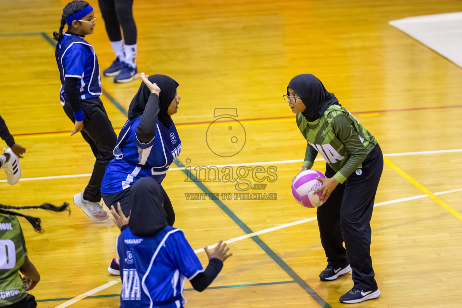 Day 13 of 26th Inter-School Netball Tournament 2025 was held in Social Center Indoor Hall on Saturday, 1st November 2025. Photos: Ismail Thoriq / images.mv
