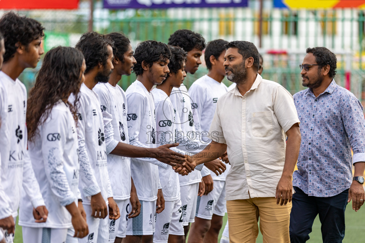 AA. Ukulhas VS AA. Mathiveri in Day 7 of Golden Futsal Challenge 2025 was held on Saturday, 11th January 2025, in Hulhumale', Maldives 
Photos: Hassan Simah / images.mv
