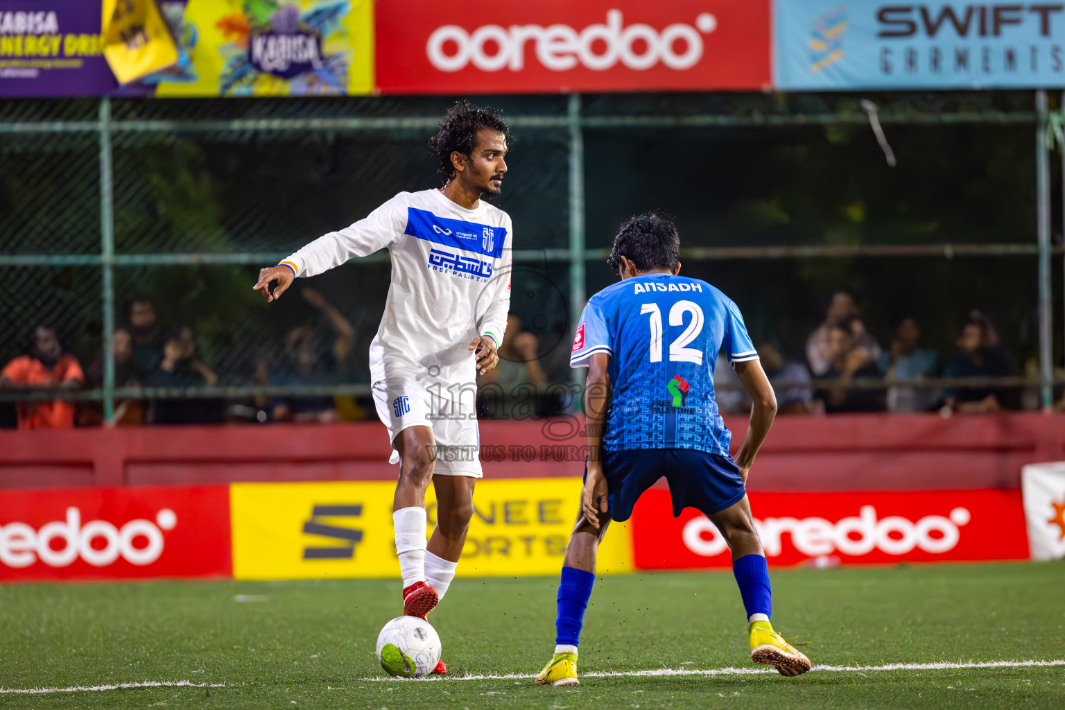 S Hithadhoo vs GA Gemanafushi in Zone Round on Day 30 of Golden Futsal Challenge 2024, held on Tuesday , 14th February 2024 in Hulhumale', Maldives
Photos: Ismail Thoriq / images.mv