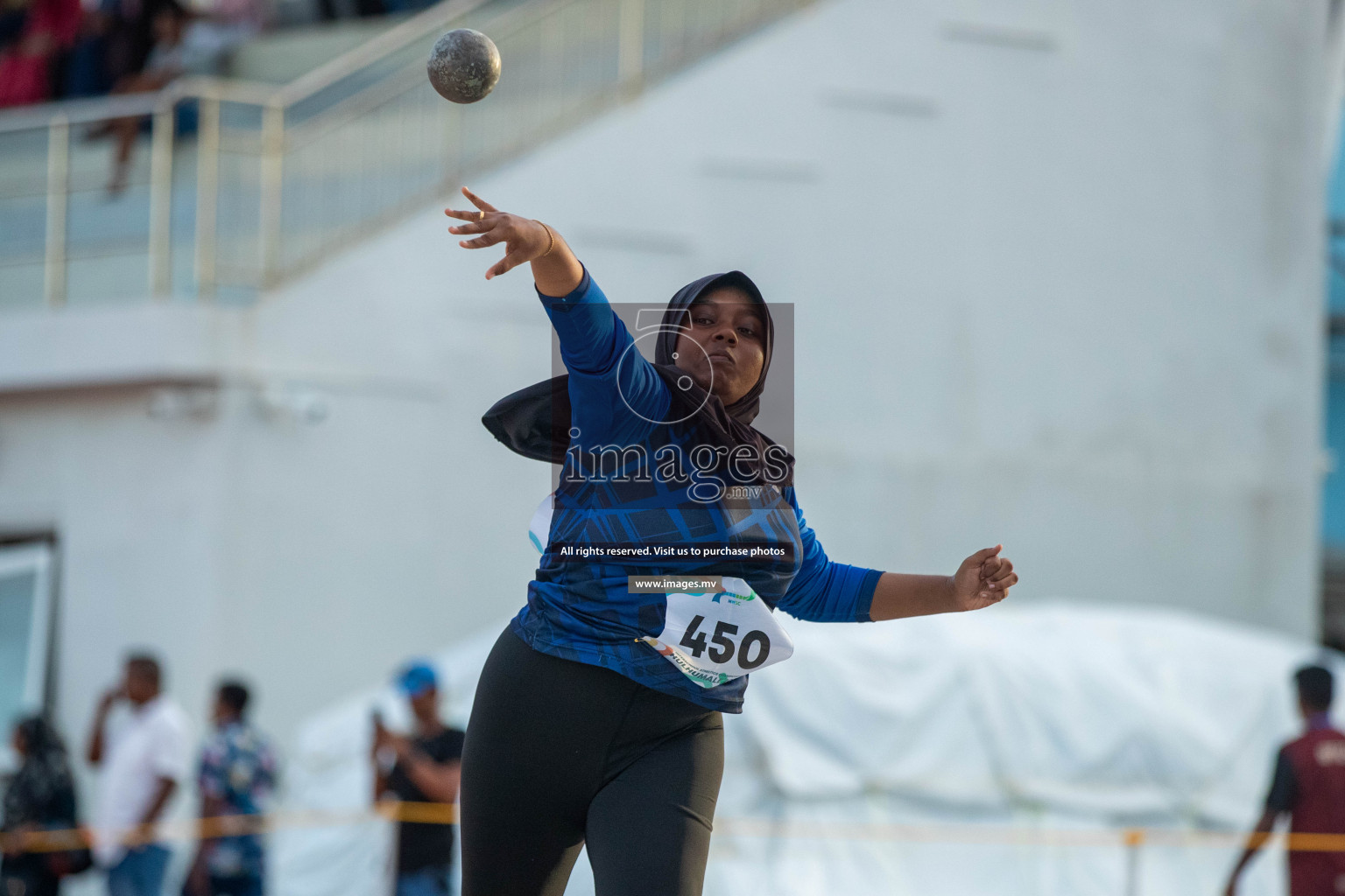 Day three of Inter School Athletics Championship 2023 was held at Hulhumale' Running Track at Hulhumale', Maldives on Tuesday, 16th May 2023. Photos: Nausham Waheed / images.mv