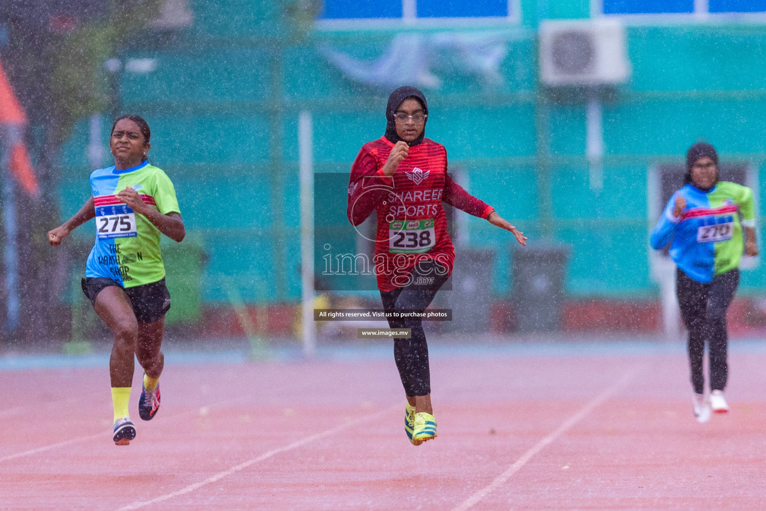 Day 2 of National Athletics Championship 2023 was held in Ekuveni Track at Male', Maldives on Friday, 24th November 2023. Photos: Nausham Waheed / images.mv