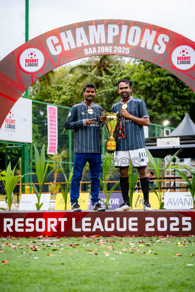 Anantara vs Finolhu in Final of Resort League 2025 (Baa Zone) was held on Friday, 18th July 2025 in Avani+ Fares Maldives Resort, Baa Atoll, Maldives. Photos: Nausham Waheed  / images.mv