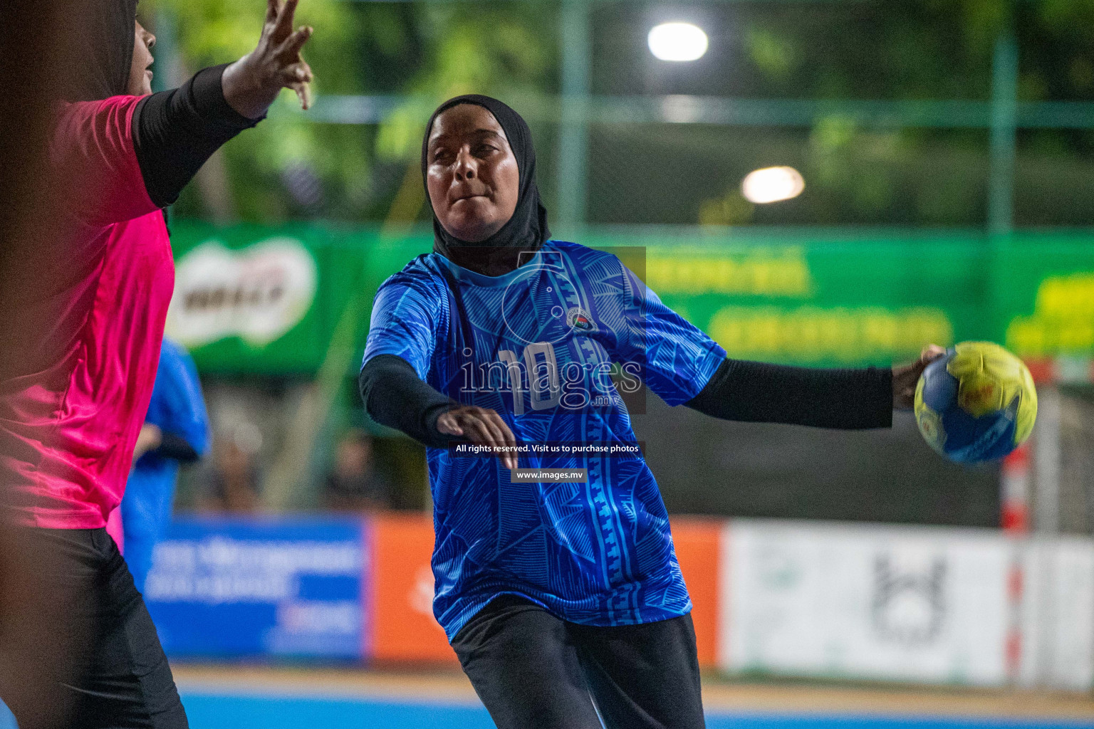 Day 8 of 6th MILO Handball Maldives Championship 2023, held in Handball ground, Male', Maldives on 27th May 2023 Photos: Nausham Waheed/ Images.mv