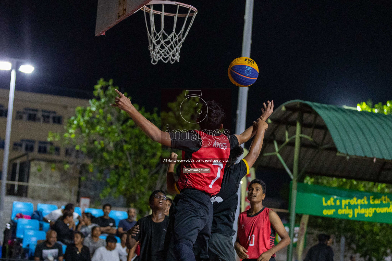 Day4 of Slamdunk by Sosal on 15th April 2023 held in Male'. Photos: Ismail Thoriq / images.mv