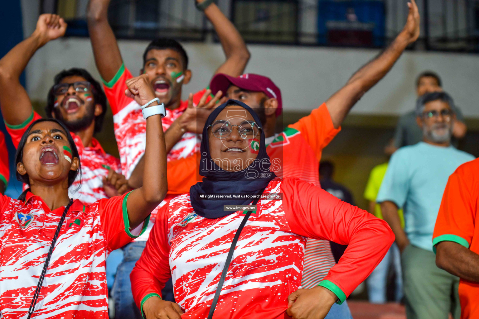 Maldives vs Bhutan in SAFF Championship 2023 held in Sree Kanteerava Stadium, Bengaluru, India, on Wednesday, 22nd June 2023. Photos: Nausham Waheed / images.mv