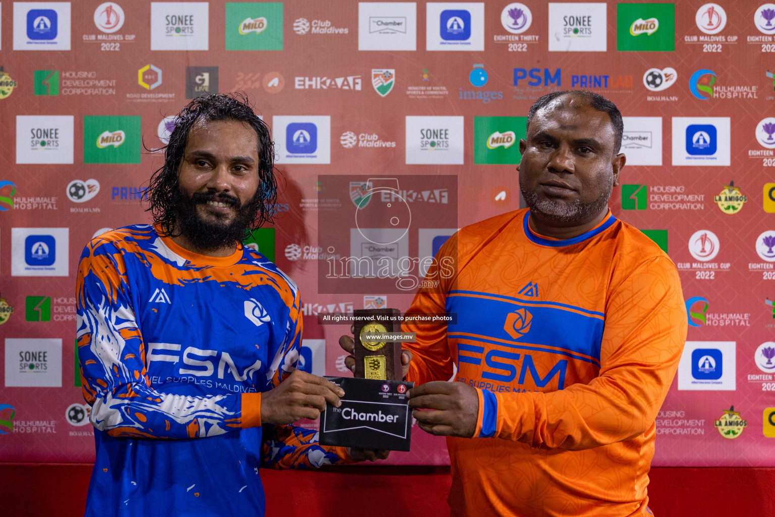 Team FSM vs HARC in Club Maldives Cup 2022 was held in Hulhumale', Maldives on Wednesday, 19th October 2022. Photos: Ismail Thoriq / images.mv