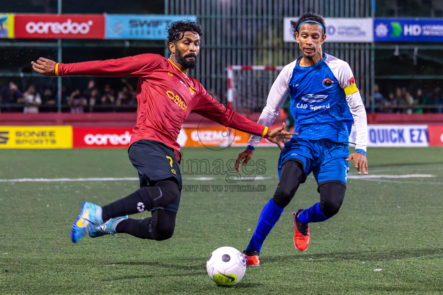 M Mulak vs Dh Kudahuvadhoo on Day 32 of Golden Futsal Challenge 2024, held on Saturday, 17th February 2024 in Hulhumale', Maldives 
Photos: Mohamed Mahfooz Moosa / images.mv