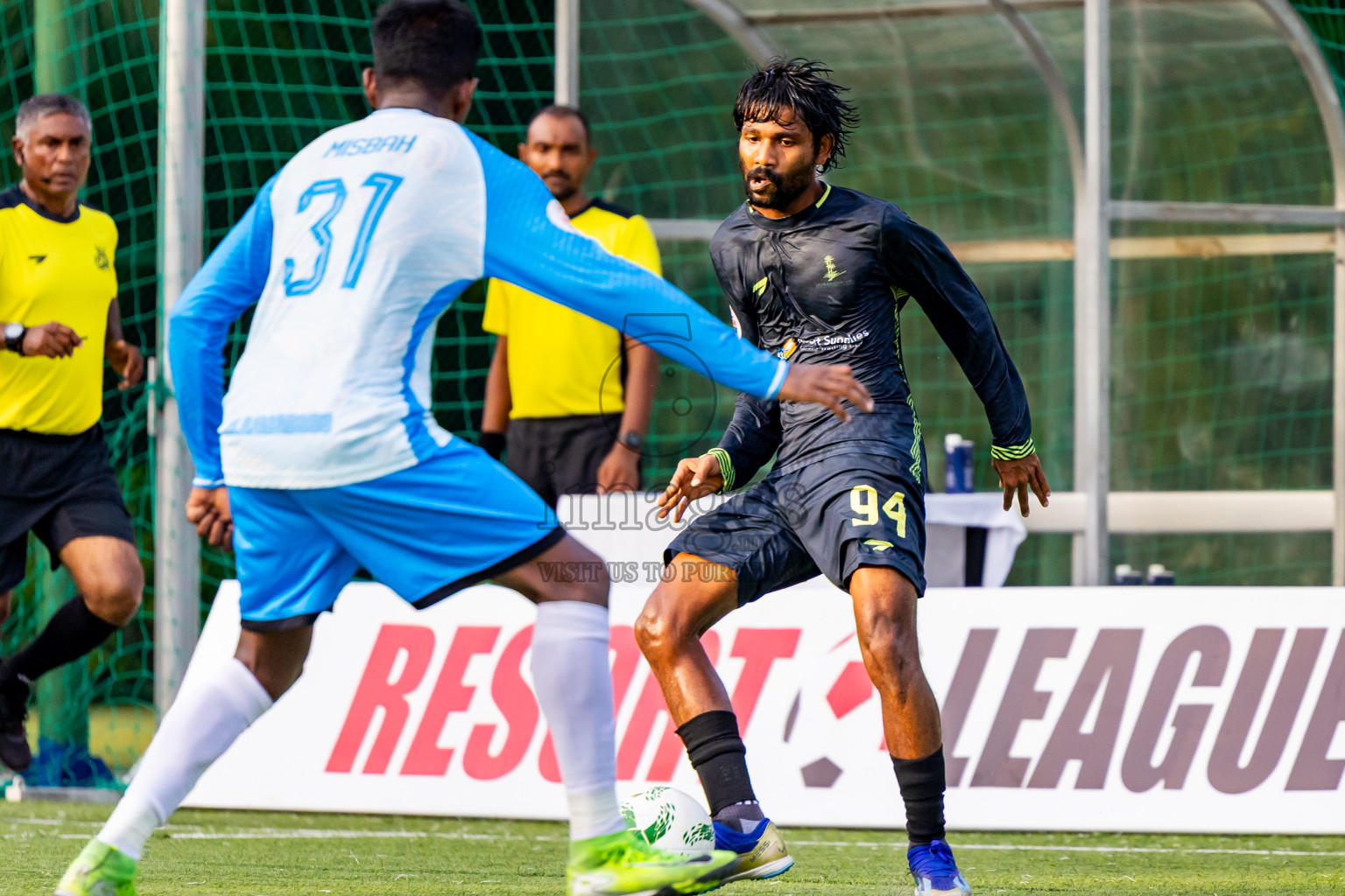 Lily Beach vs Vilamendhoo in Day 6 of Resort League 2025 (Ari Zone) was held on Wednesday, 25th June 2025 in Conrad Maldives Rangali Island, Alif Dhaalu Atoll, Maldives. Photos: Nausham Waheed / images.mv