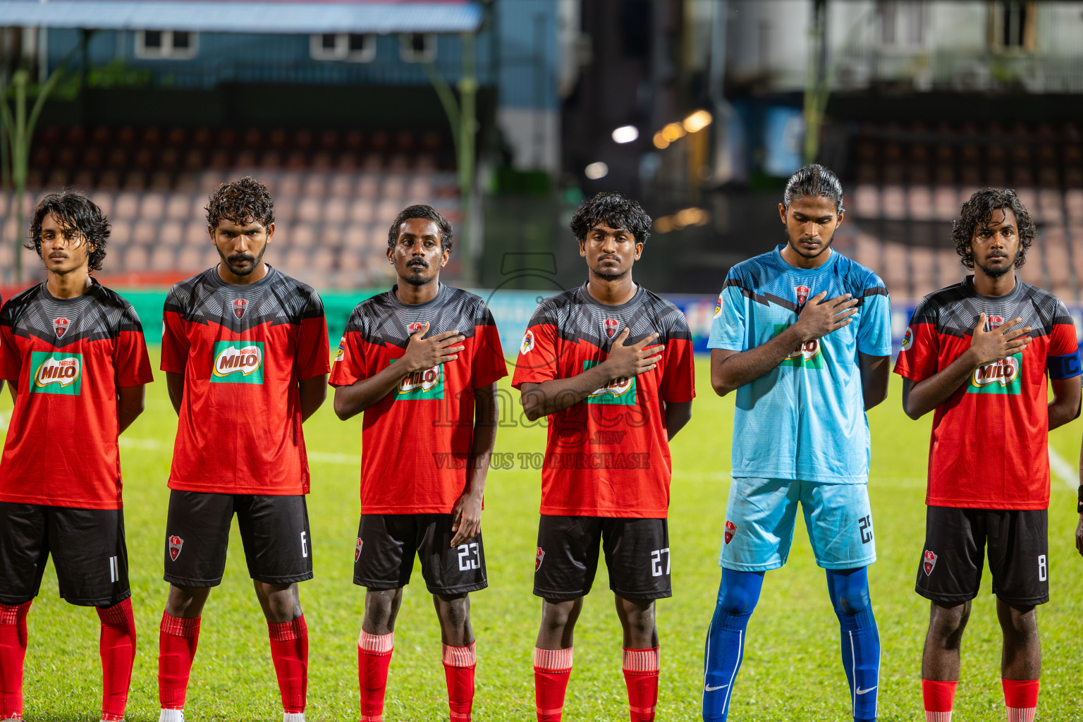 TC Sports Club vs Buru Sports Club in Under 19 Youth Championship 2024 was held at National Stadium in Male', Maldives on Wednesday, 12th June 2024. Photos: Mohamed Mahfooz Moosa / images.mv