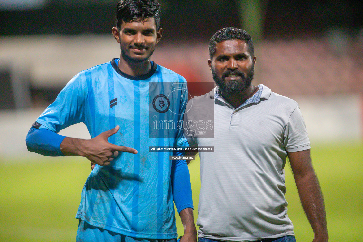 Maziya Sports & Recreation vs Buru Sports Club in President's Cup 2023, held on 20 April 2023 in National Football Stadium, Male', Maldives Photos: Hassan Simah, Mohamed Mahfooz