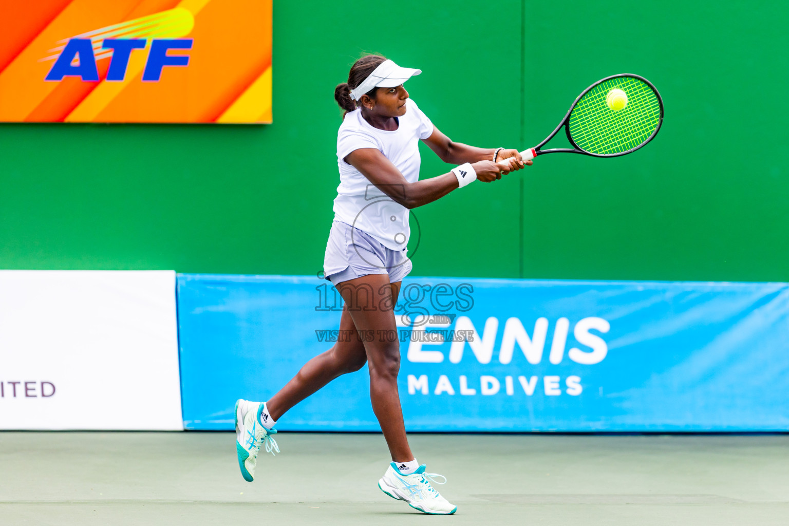 Day 1 of ATF Maldives Junior Open Tennis was held in Male' Tennis Court, Male', Maldives on Monday, 9th December 2024. Photos: Nausham Waheed / images.mv