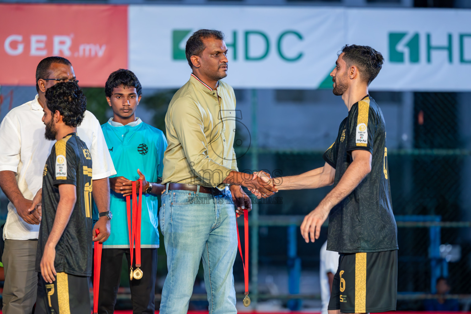 CLUB WAMCO vs JOALI Maldives  in the finals of Kings Cup 2024 held in Rehendi Futsal Ground, Hulhumale', Maldives on Sunday, 1st September 2024. 
Photos: Ismail Thoriq / images.mv