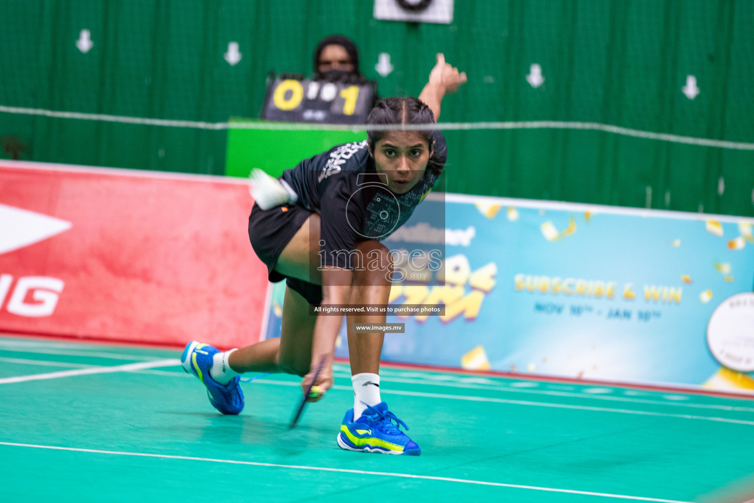 47th National Badminton Tournament 2021 held from 10 to 14 November 2021 in Male' Sports Complex, Maldives