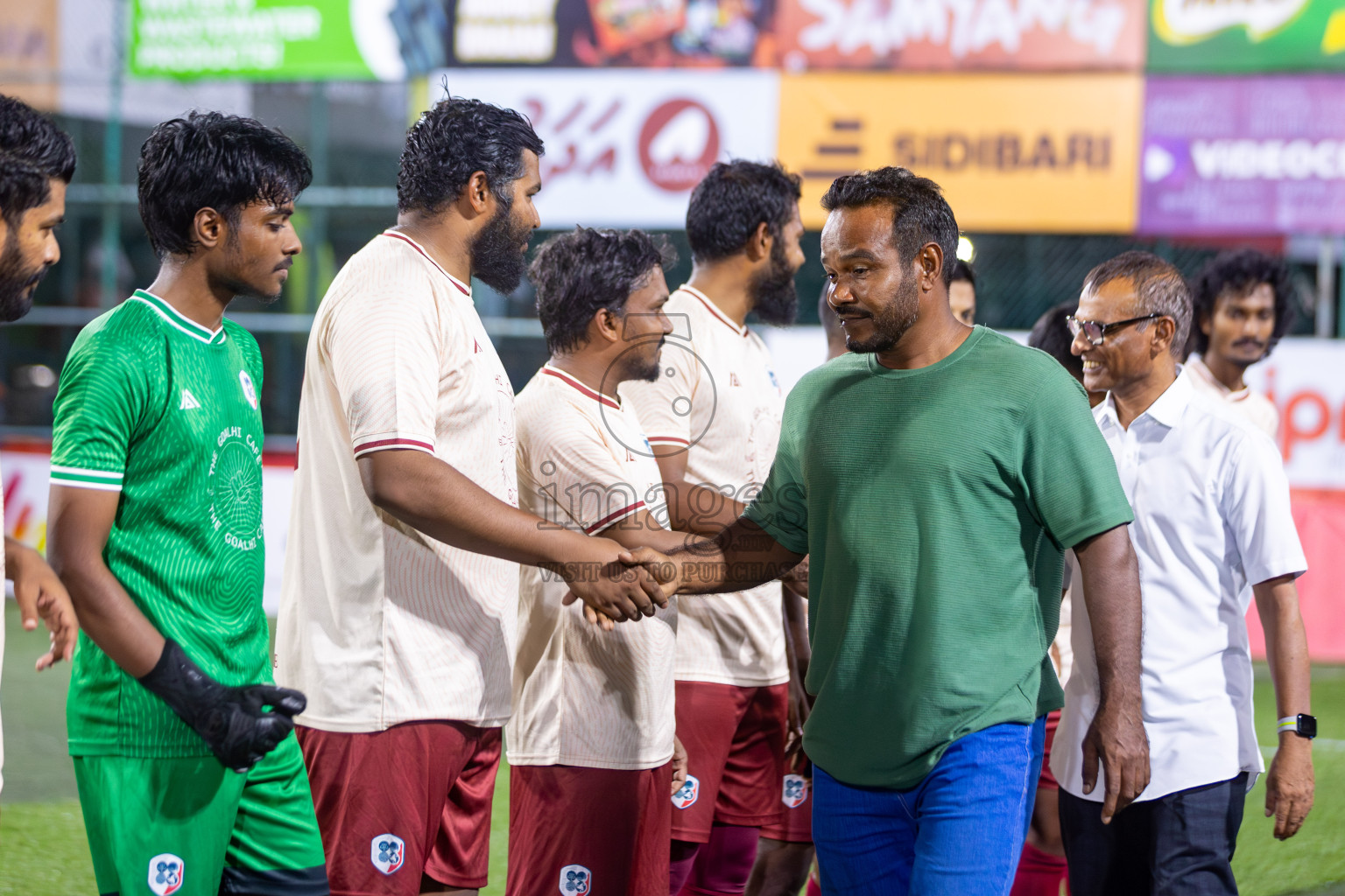 CLUB 220 vs HPSN in the Quarter Finals of Club Maldives Classic 2024 held in Rehendi Futsal Ground, Hulhumale', Maldives on Tuesday, 17th September 2024. 
Photos: Hassan Simah / images.mv