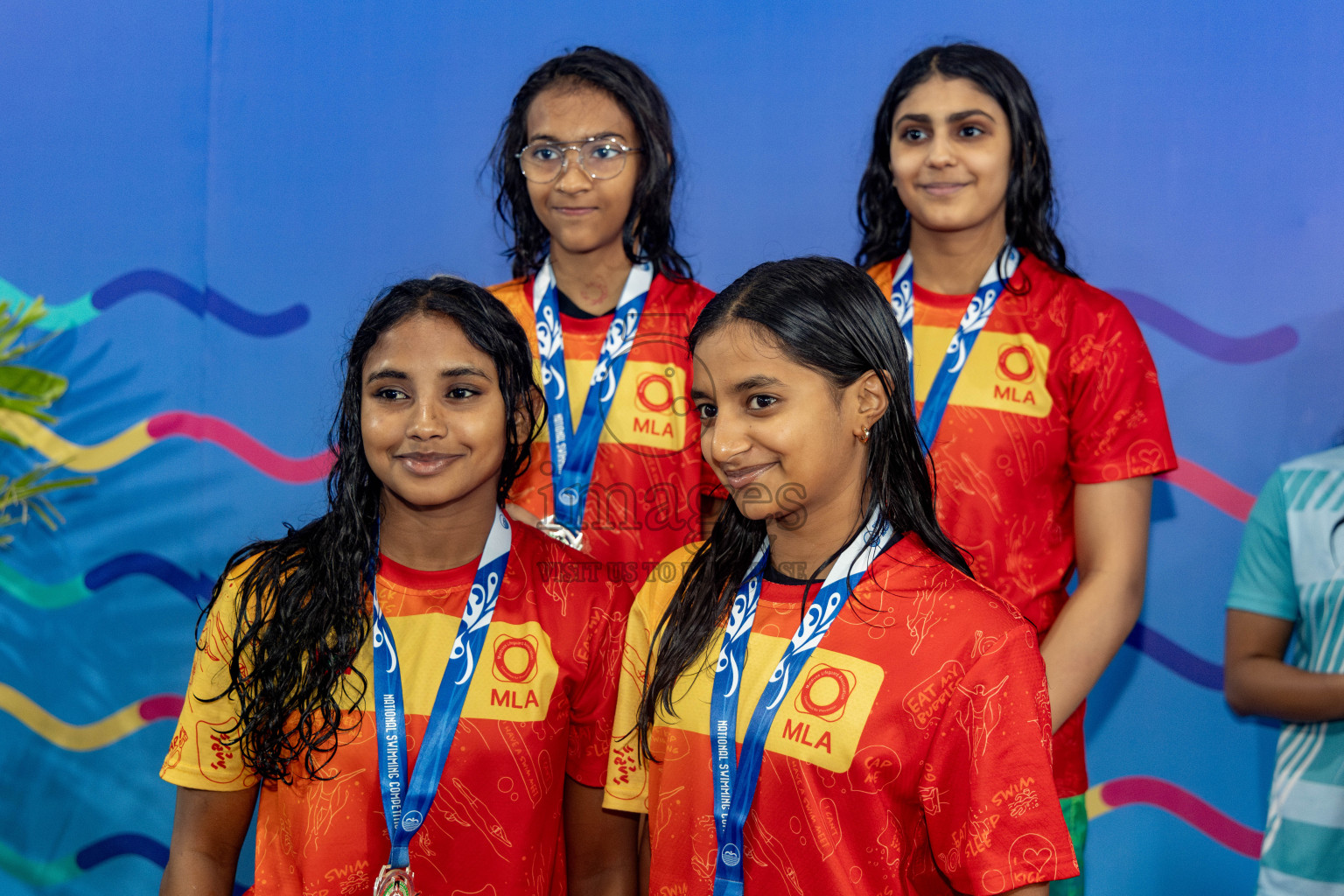 Day 6 of National Swimming Competition 2024 held in Hulhumale', Maldives on Wednesday, 18th December 2024. 
Photos: Hassan Simah / images.mv