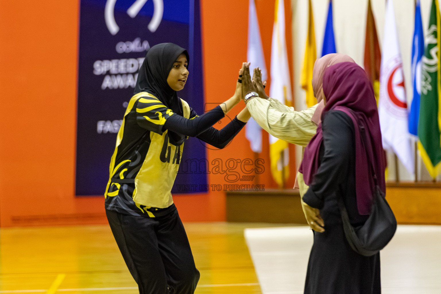 Day 8 of 26th Inter-School Netball Tournament 2025 was held in Social Center Indoor Hall on Sunday, 26th October 2025. Photos: Hassan Simah / images.mv