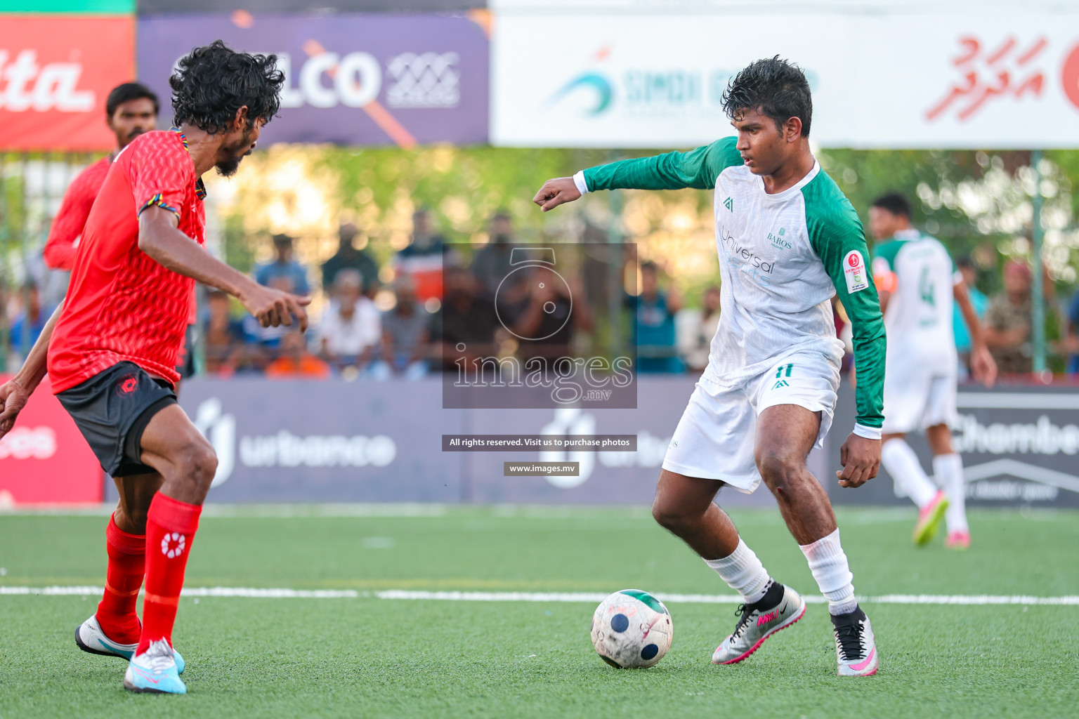 Stelco Club vs Baros Maldives in Club Maldives Cup 2023 held in Hulhumale, Maldives, on Thursday, 27th July 2023 Photos: Nausham Waheed/ images.mv