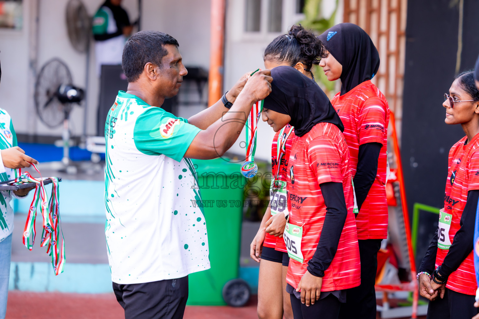Day 3 of 12th Milo Association Championships was held in Ekuveni Track at Male', Maldives on Saturday, 26th April 2025. Photos: Nausham Waheed  / images.mv