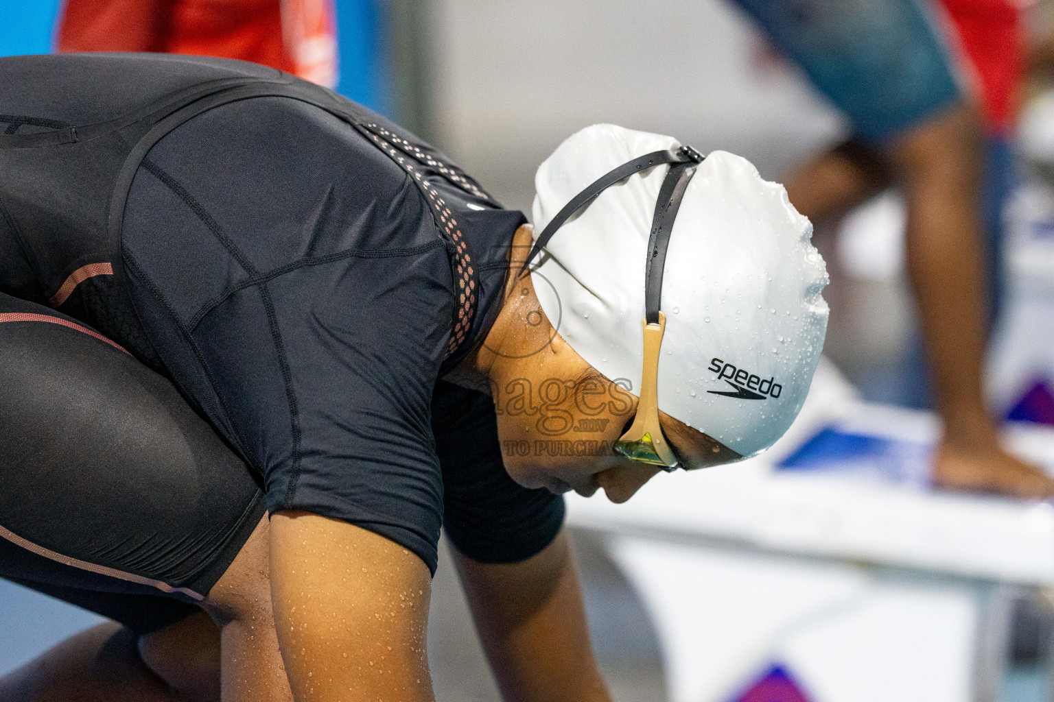 Day 4 of 20th Inter-school Swimming Competition 2024 held in Hulhumale', Maldives on Tuesday, 15th October 2024. Photos: Ismail Thoriq / images.mv