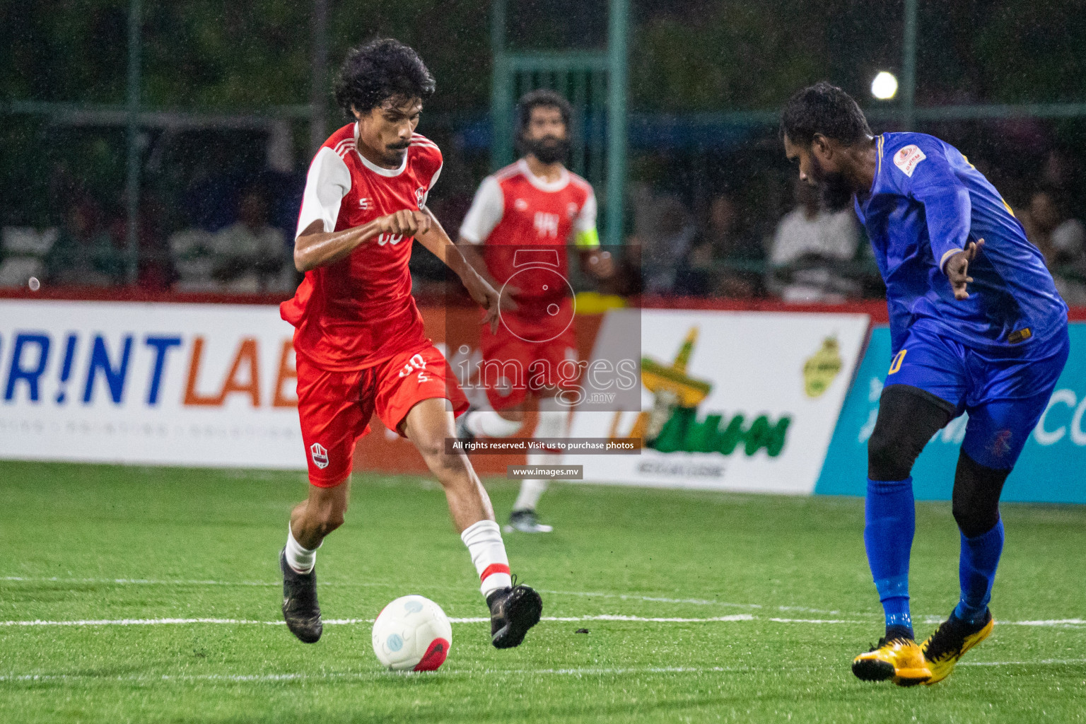 Customs RC vs Club Aasandha in Club Maldives Cup 2022 was held in Hulhumale', Maldives on Saturday, 15th October 2022. Photos: Hassan Simah/ images.mv