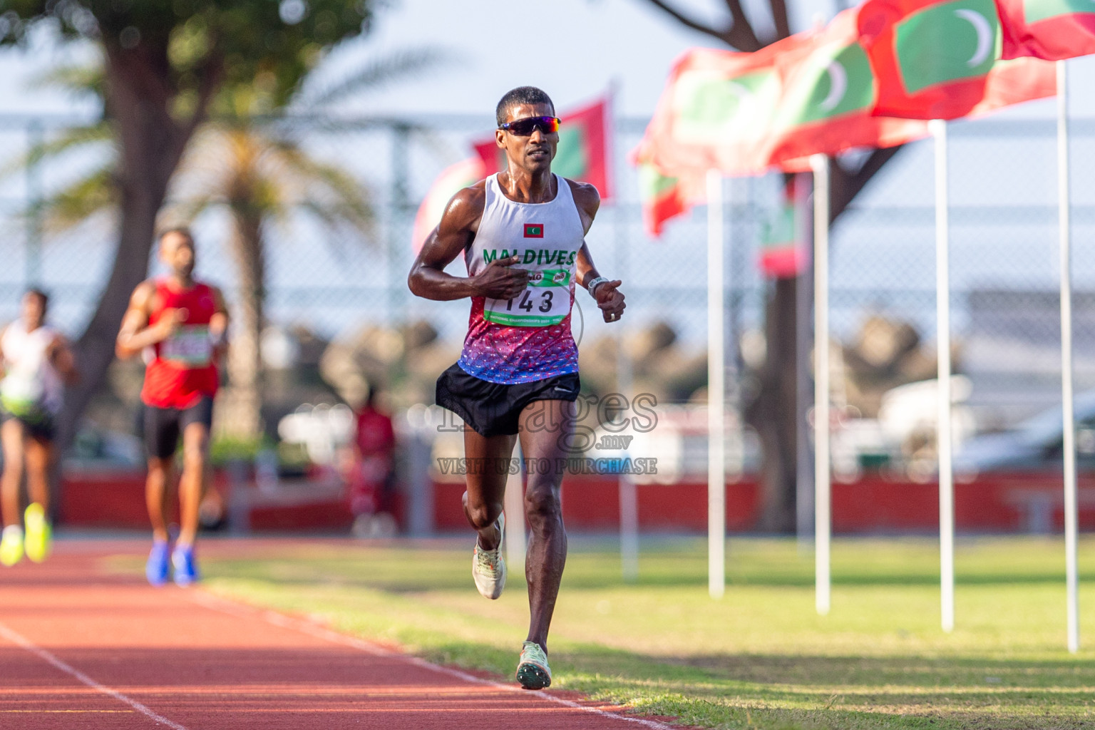 Day 1 of 33rd National Athletics Championship was held in Ekuveni Track at Male', Maldives on Thursday, 5th September 2024. Photos: Shuu Abdul Sattar / images.mv