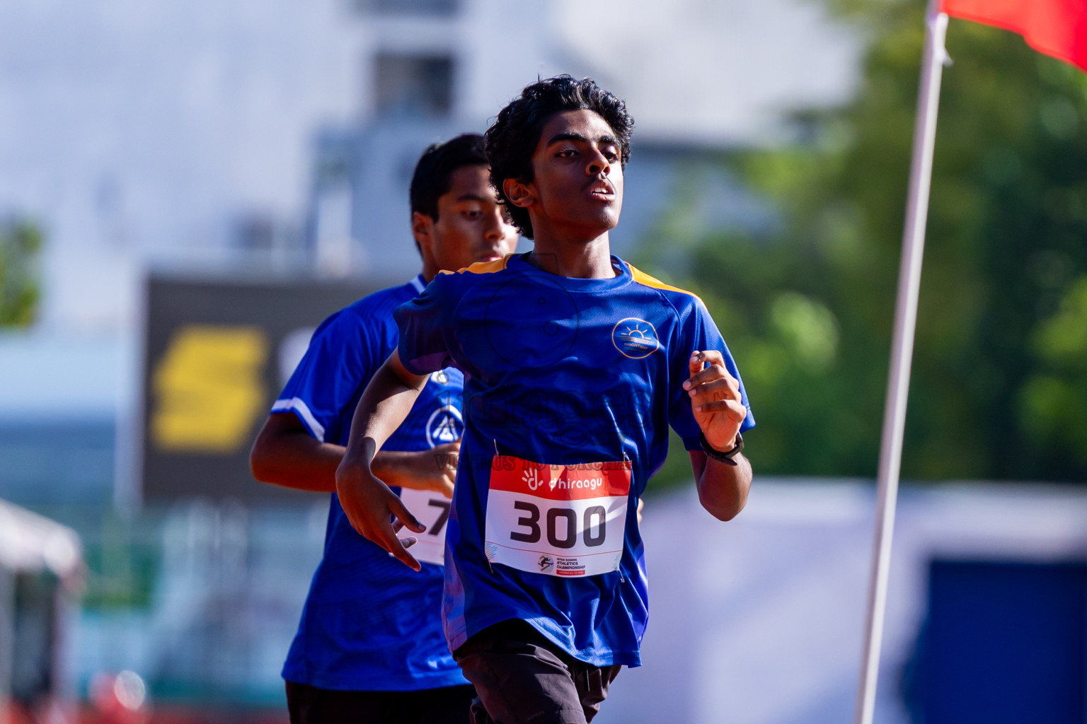 Day 2 of Inter-school Athletics Championship 2025 held in Ekuveni Synthetic Track, Male', Maldives on Tuesday, 07th October 2025. Photos by: Nausham Waheed / Images.mv