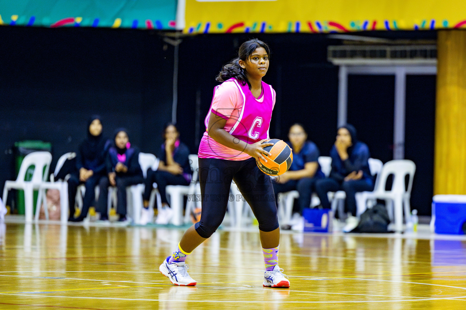 Day 5 of 21st National Netball Tournament was held in Social Canter at Male', Maldives on Sunday, 13th May 2024. Photos: Nausham Waheed / images.mv