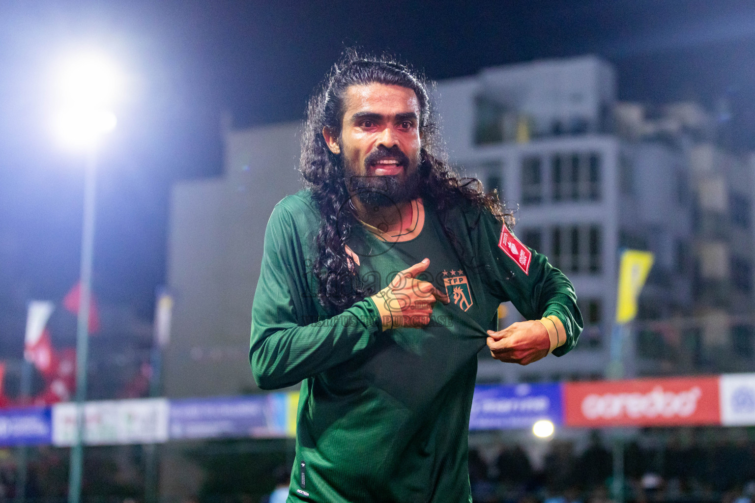 Th Thimarafushi vs Th Kinbidhoo in Day 23 of Golden Futsal Challenge 2024 was held on Tuesday , 6th February 2024 in Hulhumale', Maldives Photos: Nausham Waheed / images.mv