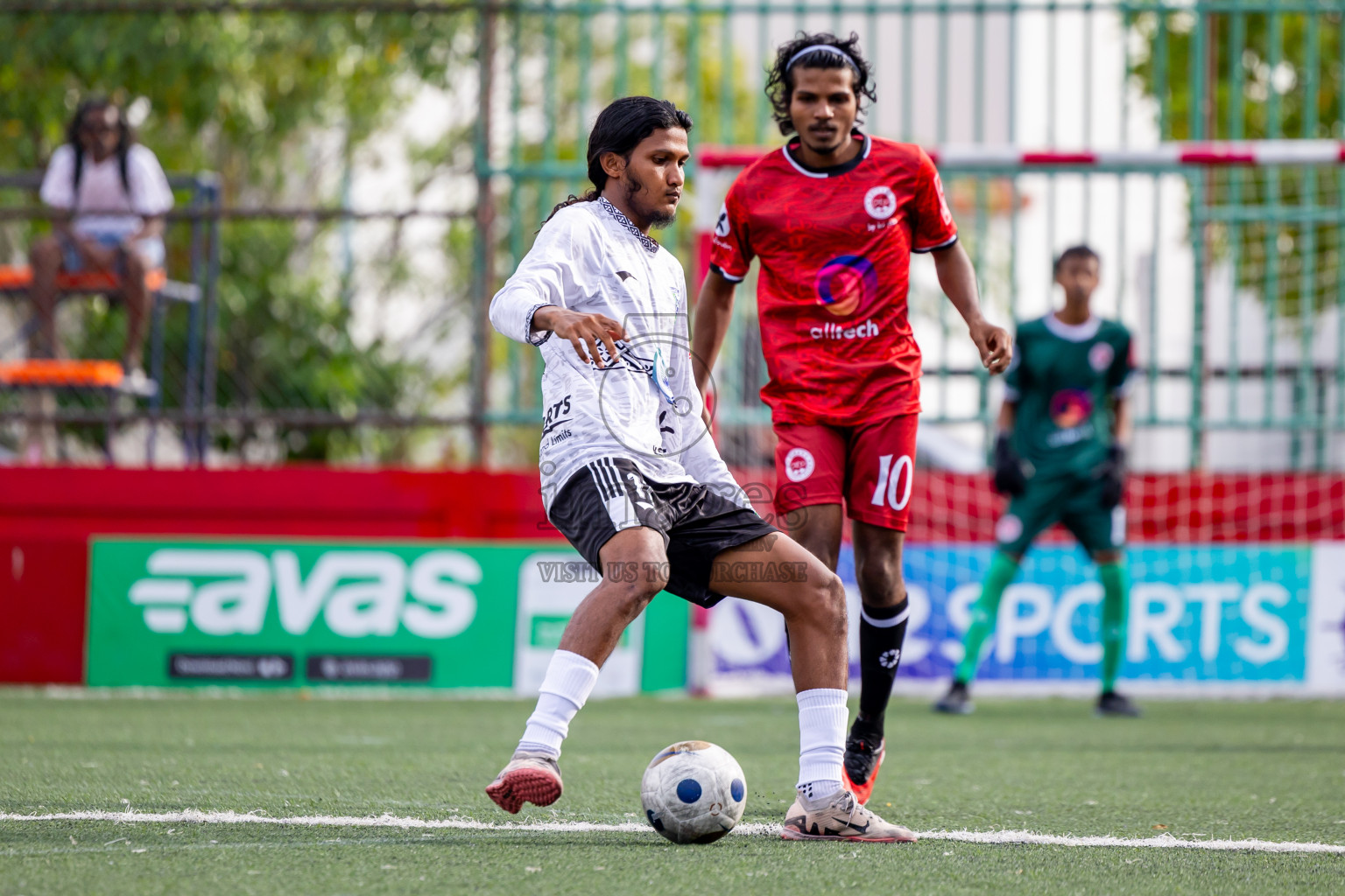 GDh Madaveli vs GDh Faresmaathodaa in Day 12 of Golden Futsal Challenge 2025 was held on Thursday, 16th January 2025, in Hulhumale', Maldives Photos: Nausham Waheed  / images.mv