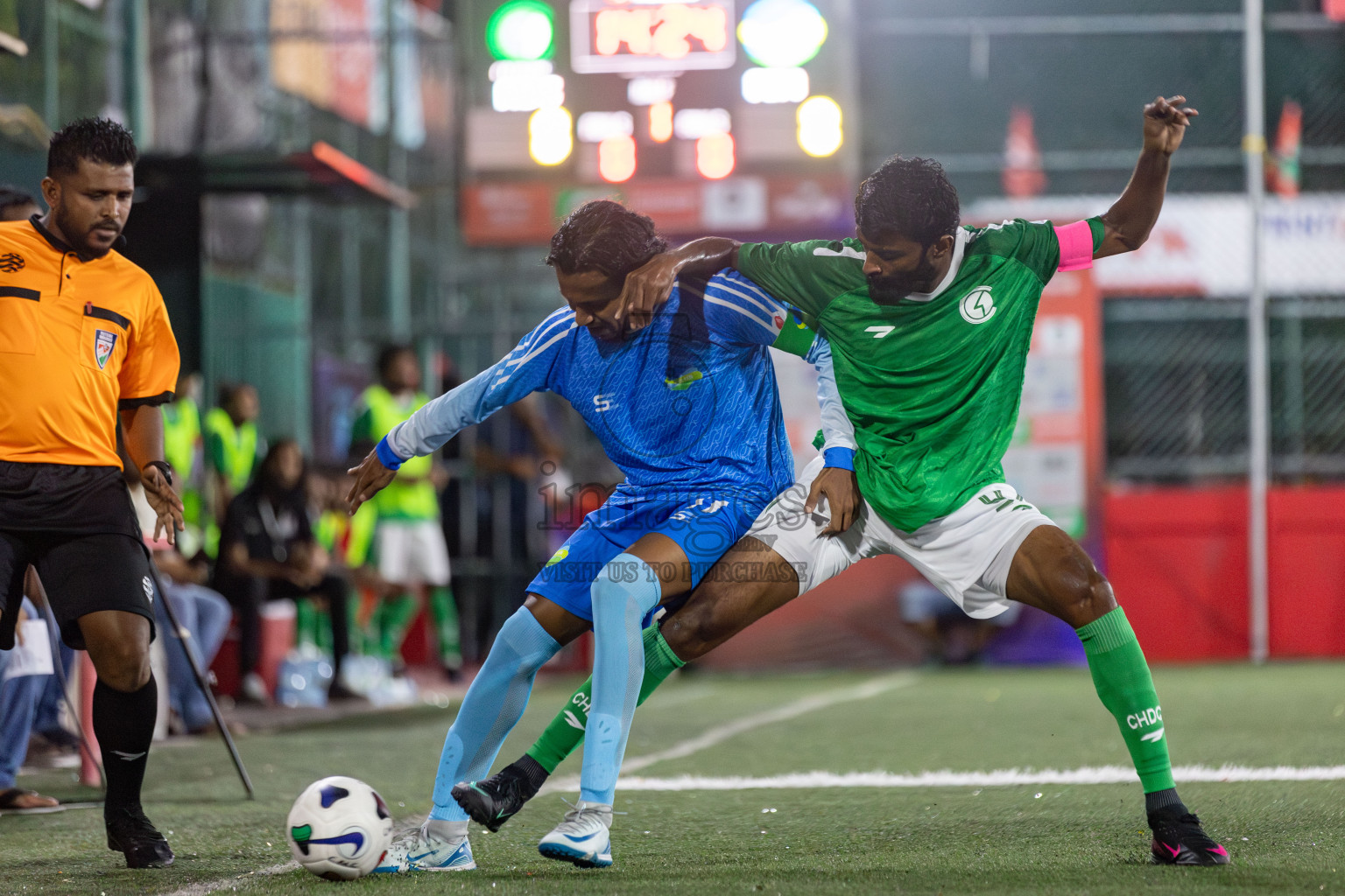 CLUB HDC vs CLUB FEN in Club Maldives Cup 2024 held in Rehendi Futsal Ground, Hulhumale', Maldives on Monday, 23rd September 2024. 
Photos: Mohamed Mahfooz Moosa / images.mv