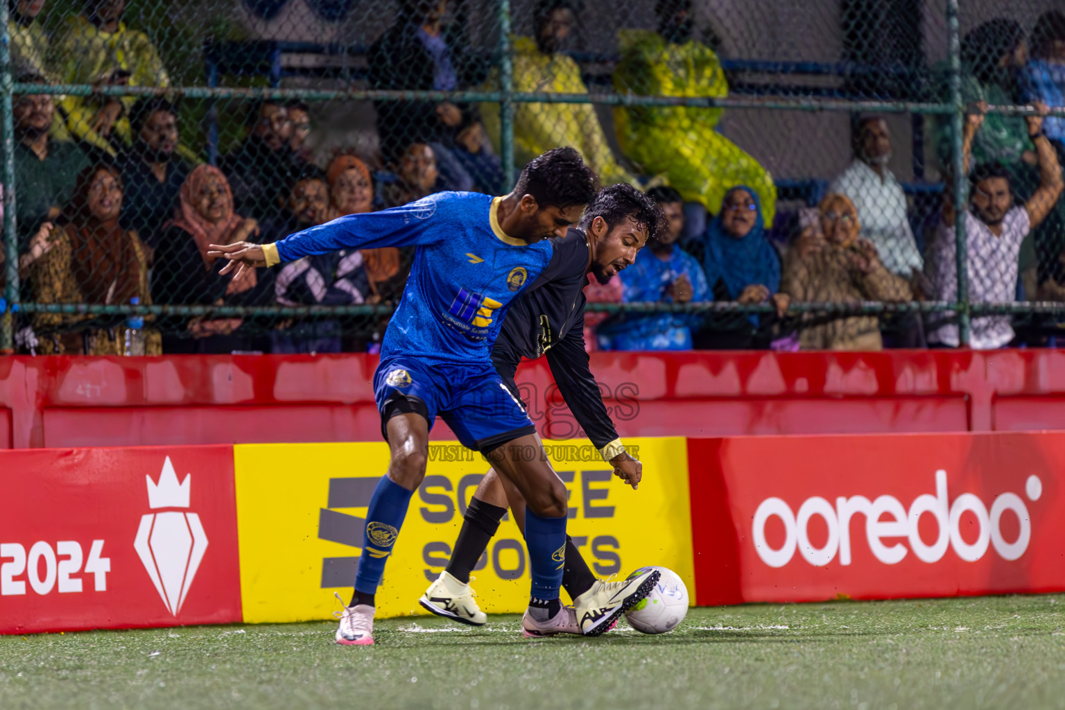 V Keyodhoo vs ADh Maamigili in Day 32 of Golden Futsal Challenge 2024, held on Saturday, 17th February 2024 in Hulhumale', Maldives 
Photos: Ismail Thoriq / images.mv