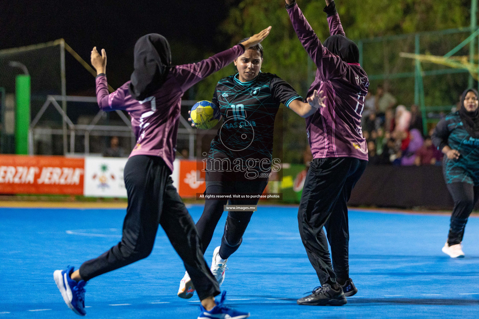 Day 2 of 7th Inter-Office/Company Handball Tournament 2023, held in Handball ground, Male', Maldives on Saturday, 17th September 2023 Photos: Nausham Waheed/ Images.mv