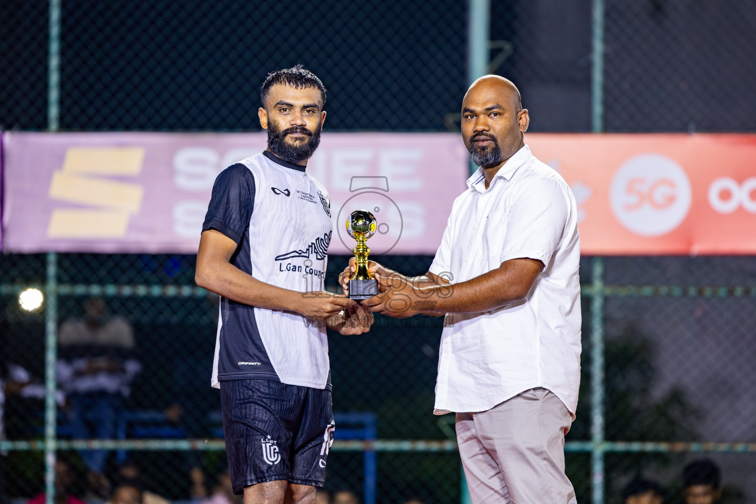 Opening of Golden Futsal Challenge 2025 with Charity Shield Match between L.Gan vs B.Eydhafushi was held on Saturday, 4th January 2025, in Hulhumale', Maldives Photos: Nausham Waheed , Ismail Thoriq / images.mv