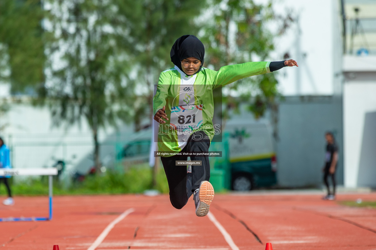 Day two of Inter School Athletics Championship 2023 was held at Hulhumale' Running Track at Hulhumale', Maldives on Sunday, 15th May 2023. Photos: Nausham Waheed / images.mv