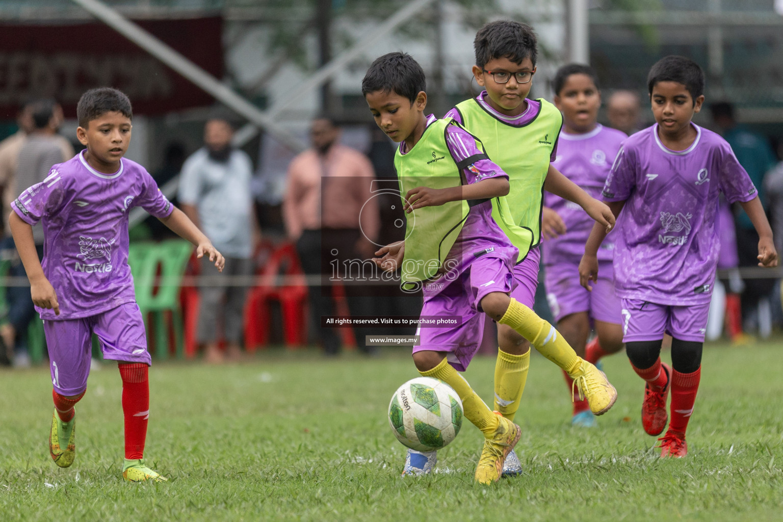 Day 1 of Nestle kids football fiesta, held in Henveyru Football Stadium, Male', Maldives on Wednesday, 11th October 2023 Photos: Shut Abdul Sattar/ Images.mv