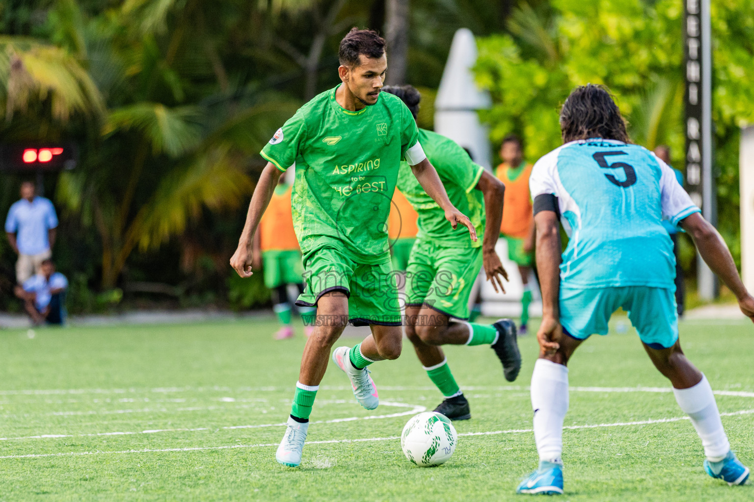 Bandos vs Varu in Resort League 2025 (North Male Zone) day 10 was held on Friday, 12th September 2025 in One And Only Reethi Rah Maldives Resort, Photos: Areef Adam / images.mv