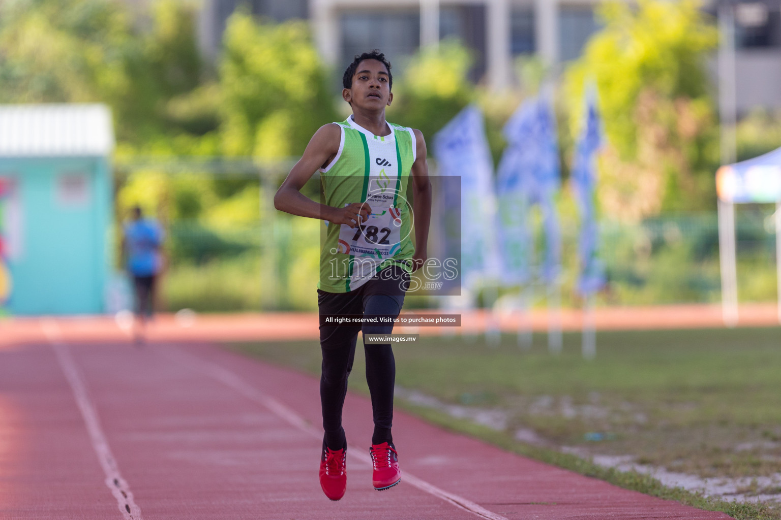 Day two of Inter School Athletics Championship 2023 was held at Hulhumale' Running Track at Hulhumale', Maldives on Sunday, 15th May 2023. Photos: Shuu/ Images.mv