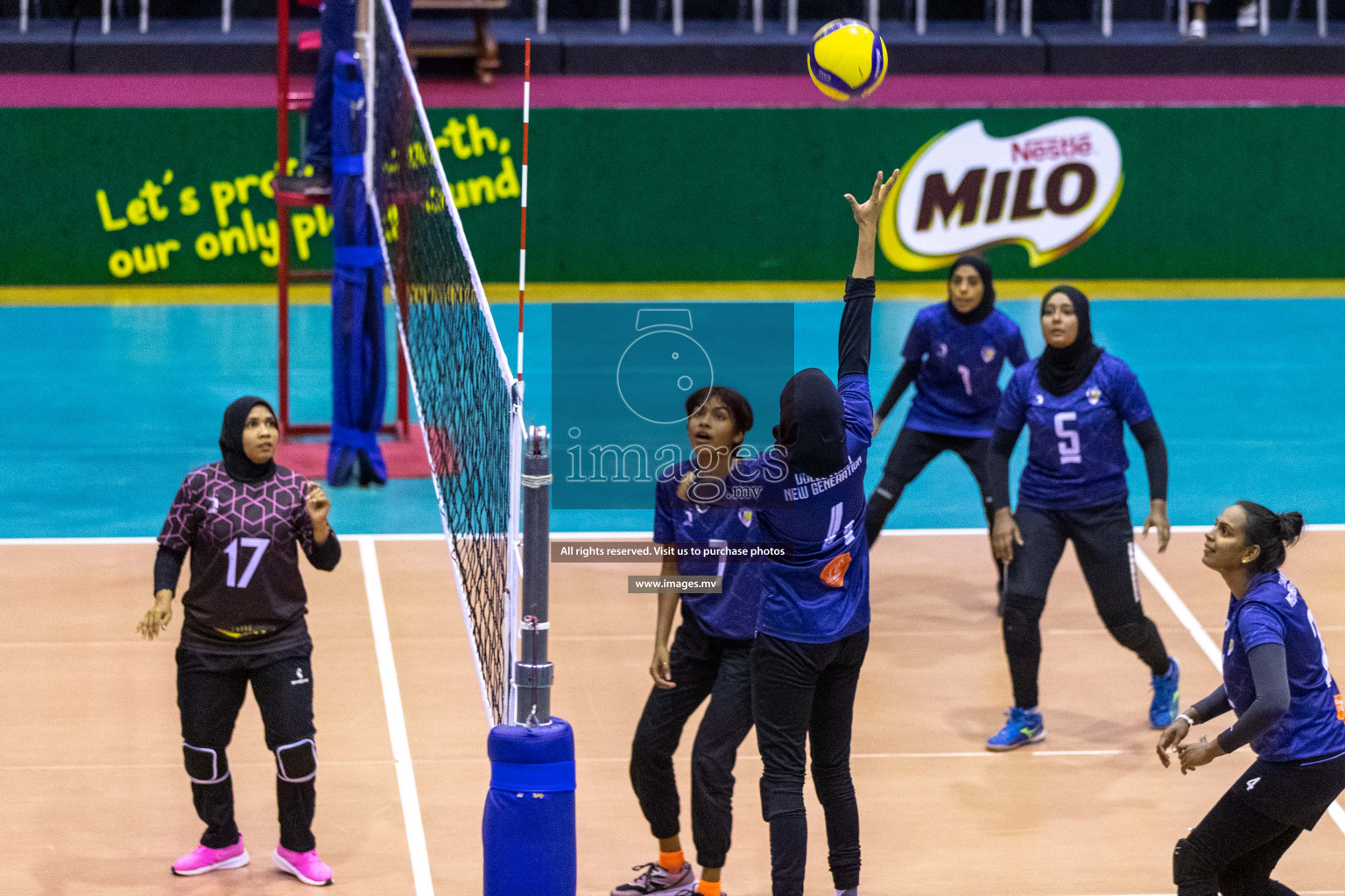 Volleyball Association Cup 2022-Women's Division-Match Day 4 was held in Male', Maldives on Friday, 27th May 2022 at Social Center Indoor Hall. Photos By: Ismail Thoriq/images.mv