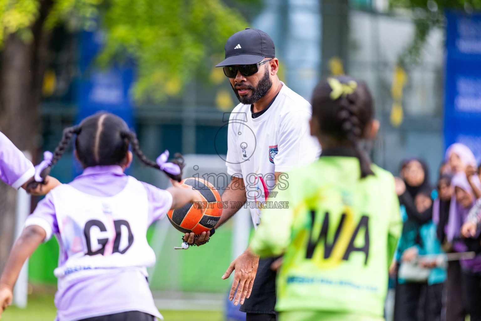 Day 3 of Nestle' Kids Netball Fiesta 2023 held in Henveyru Stadium, Male', Maldives on Saturday, 2nd December 2023. Photos by Nausham Waheed / Images.mv