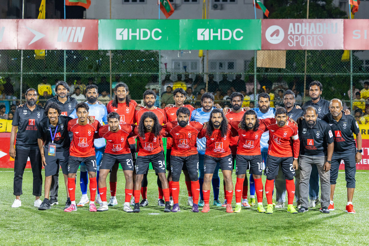 RRC vs United BML in Day 13 of Club Maldives Cup 2025 was held in Rehendhi Futsal Ground, Hulhumale', Maldives on Monday, 13th October 2025. 
Photos: Mohamed Mahfooz Moosa / images.mv