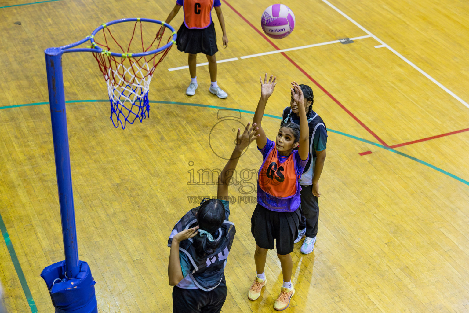 Day 15 of 26th Inter-School Netball Tournament 2025 was held in Social Center Indoor Hall on Thursday, 6th November 2025. Photos: Areef Adam / images.mv