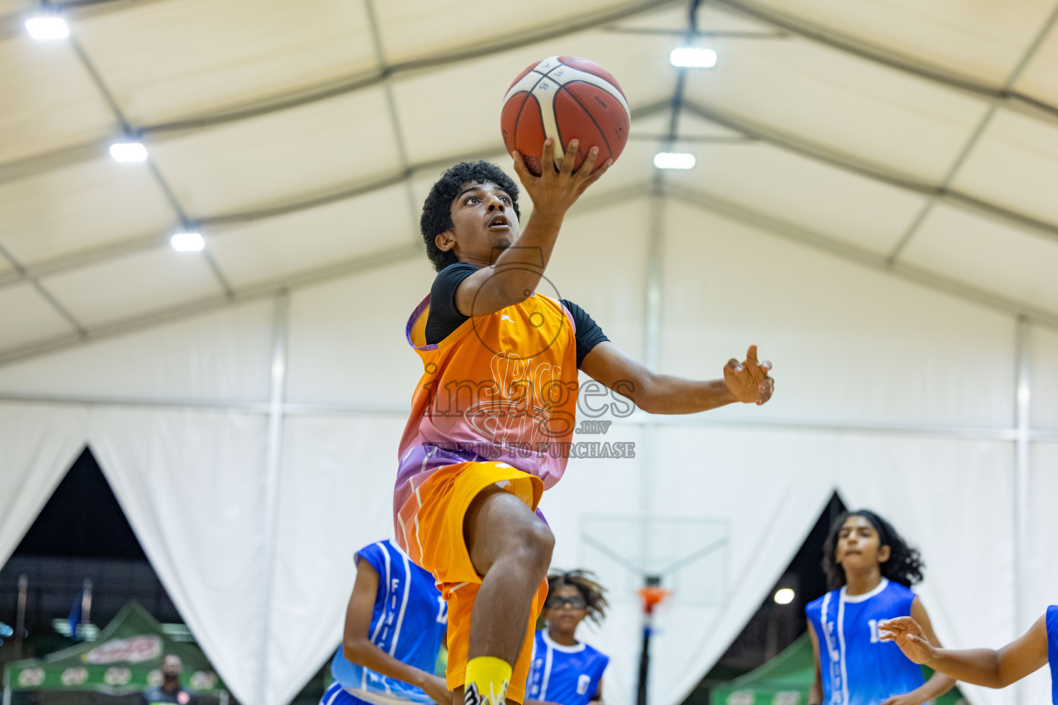 Milo 5 x 5 Junior Challenge 2025 - Basketball tournament held in Basketball Training Center, Male', Maldives on Thursday, 09th October 2025. 
Photo by: Hassan Simah / Images.mv