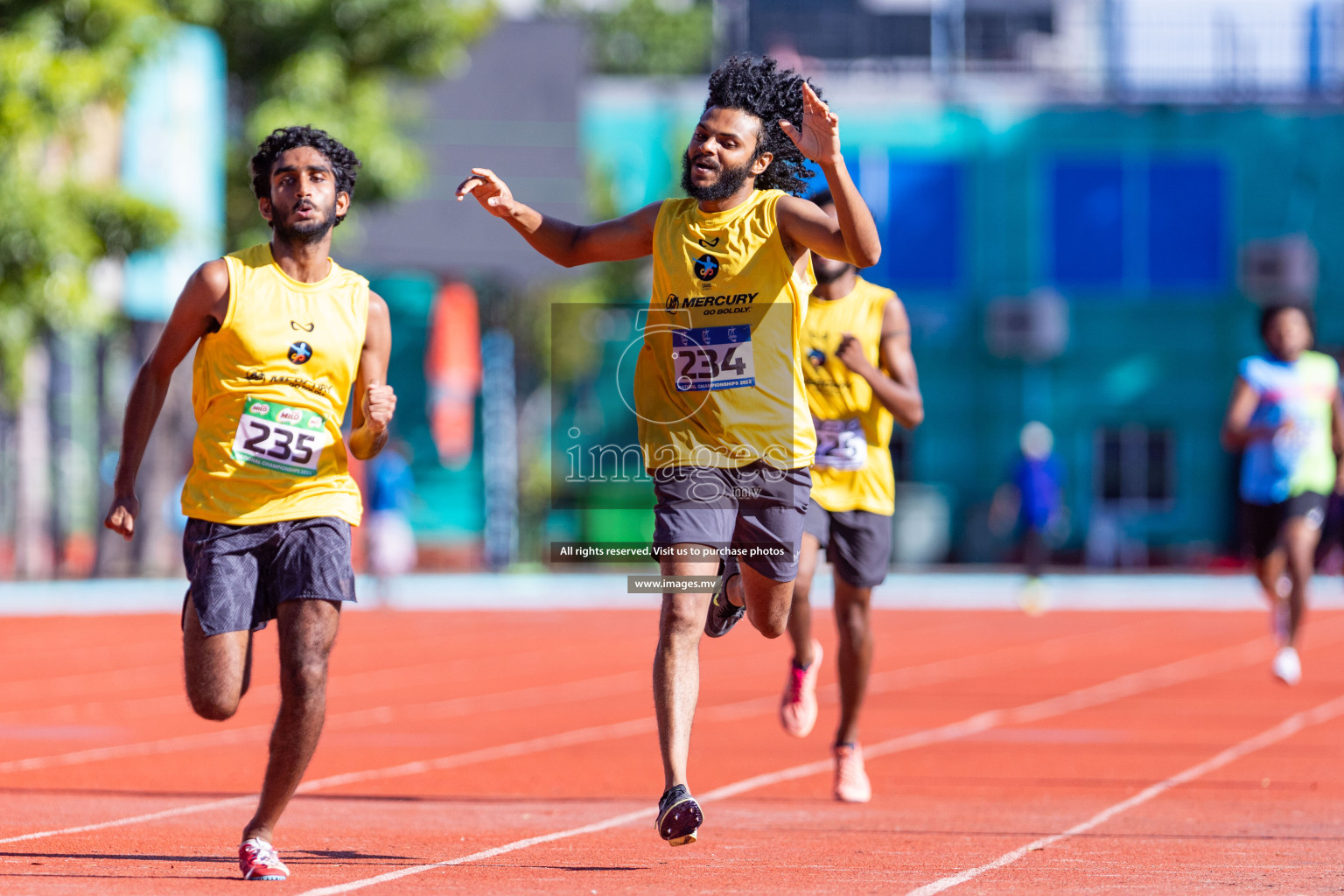 Day 2 of National Athletics Championship 2023 was held in Ekuveni Track at Male', Maldives on Saturday, 25th November 2023. Photos: Nausham Waheed / images.mv