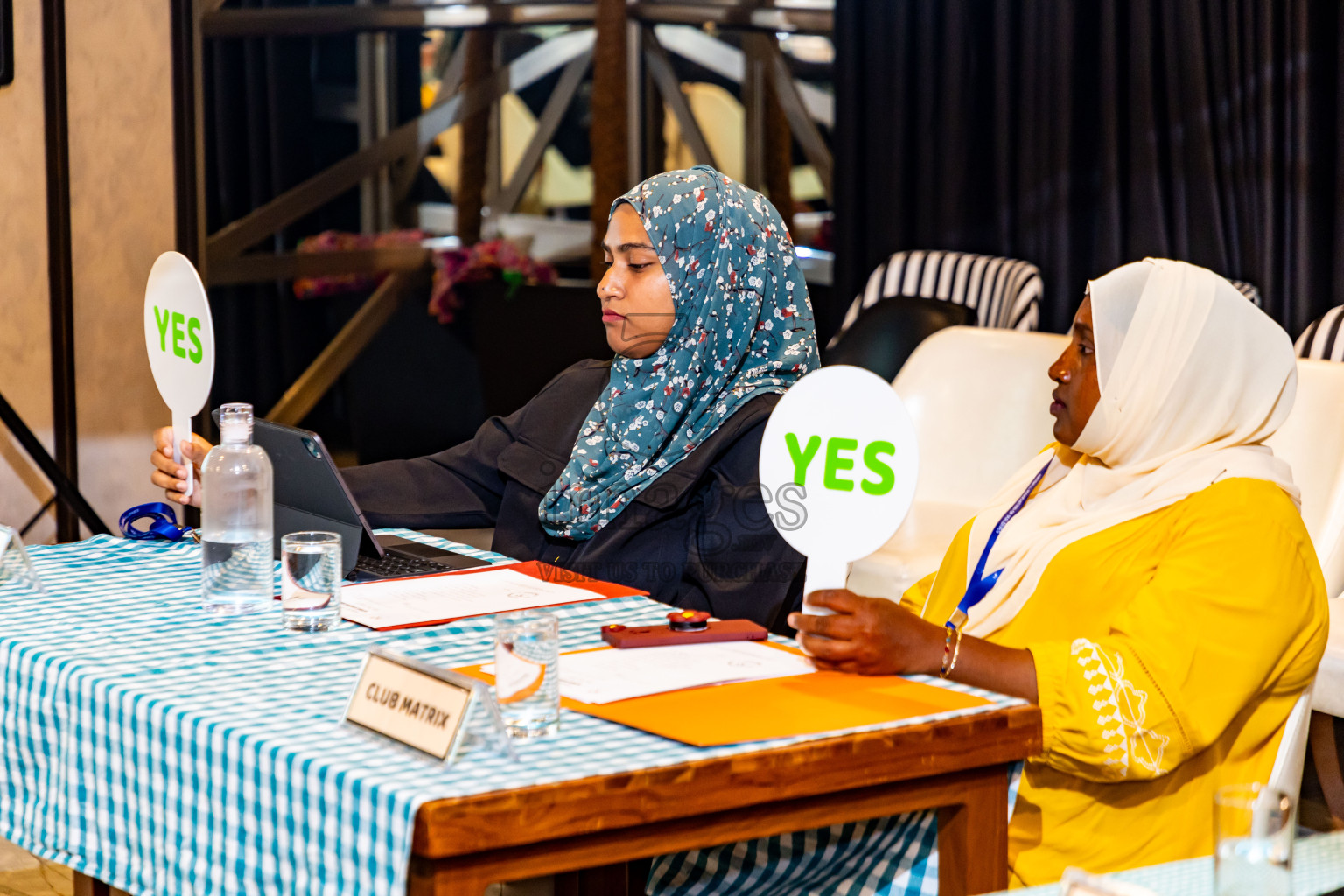 Annual General Meeting 2024 of Netball Association of Maldives was held on Thursday , 28th March 2024, in Male', Maldives Photos: Nausham Waheed / images.mv