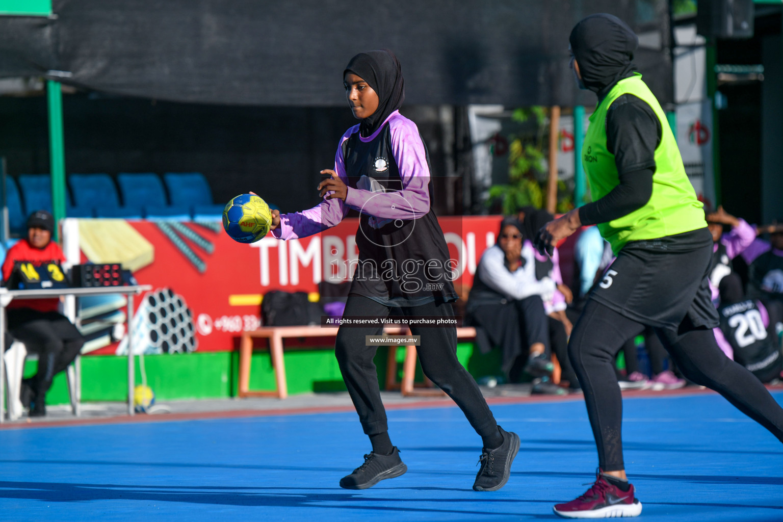 Day 8 of 6th MILO Handball Maldives Championship 2023, held in Handball ground, Male', Maldives on 27th May 2023 Photos: Nausham Waheed/ Images.mv