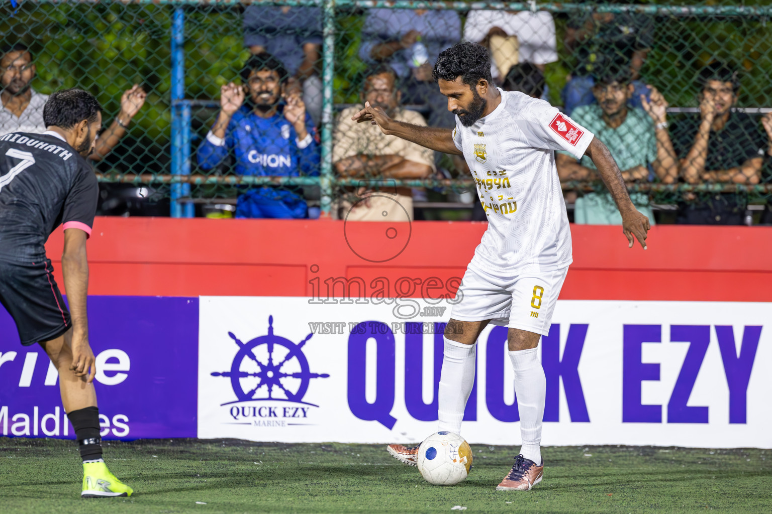 Lh Kurendhoo vs Lh Olhuvelifushi in Day 15 of Golden Futsal Challenge 2025 was held on Sunday, 19th January 2025, in Hulhumale', Maldives. Photos: Ismail Thoriq / images.mv