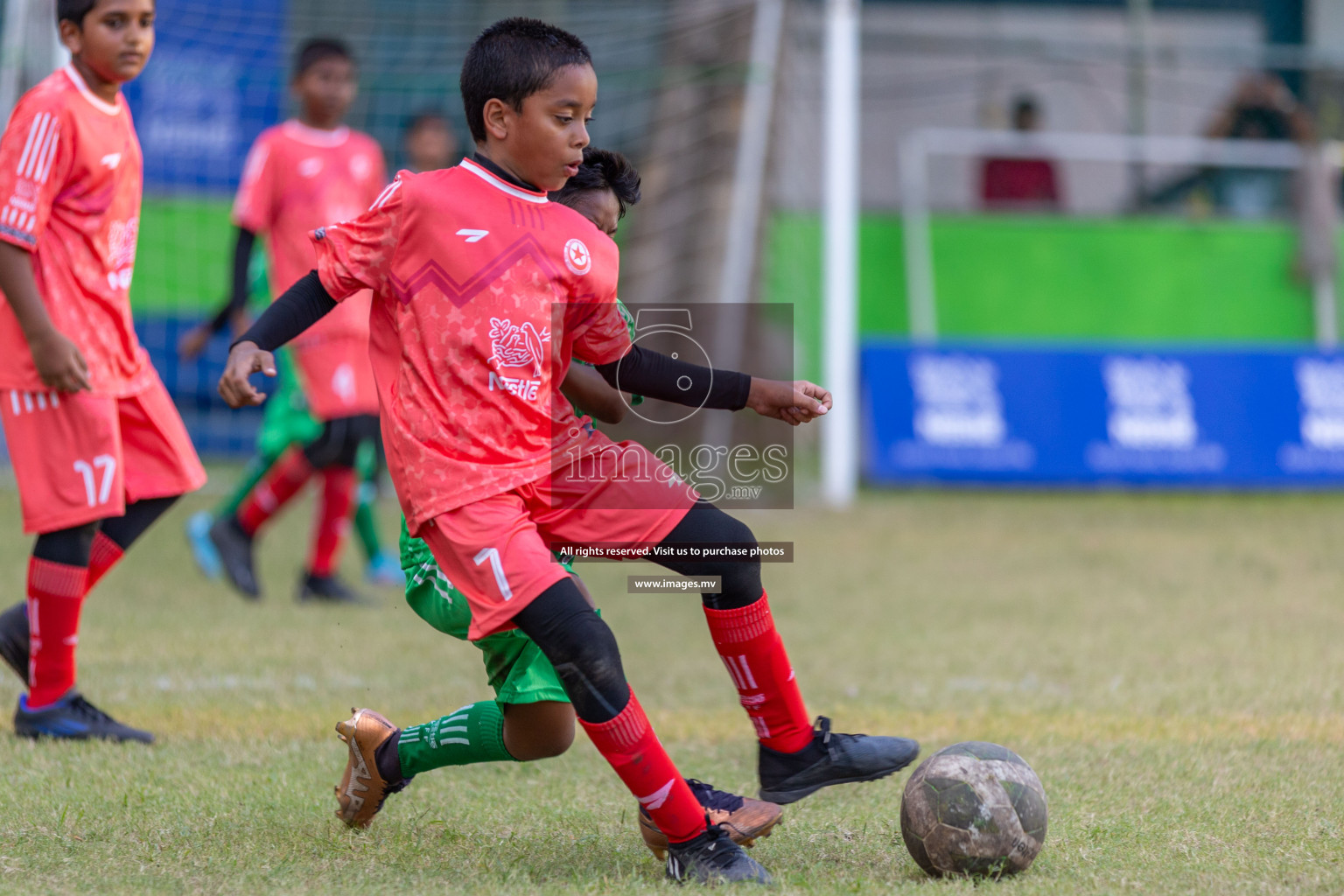 Day 4 of Nestle Kids Football Fiesta, held in Henveyru Football Stadium, Male', Maldives on Saturday, 14th October 2023
Photos: Ismail Thoriq / images.mv